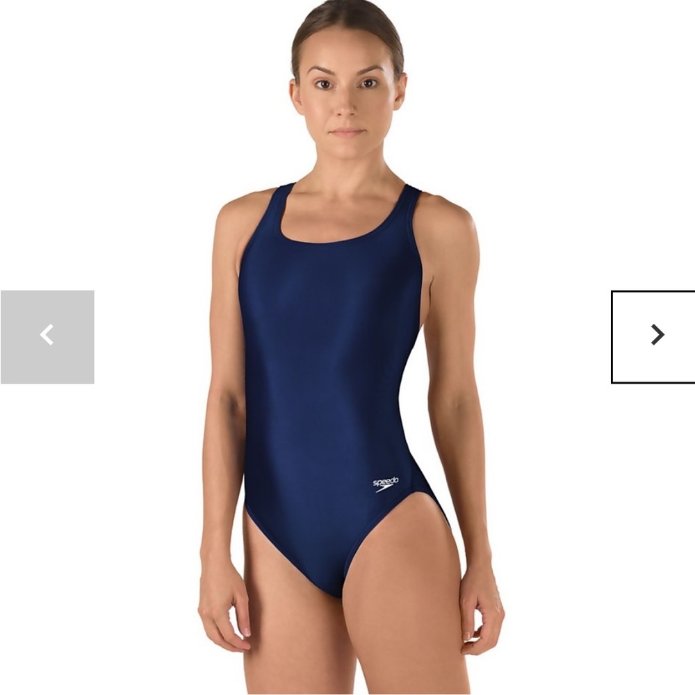 Speedo Solid Super Proback One Piece Swimsuit - image 1